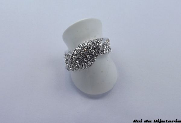 Anel de Strass Luxo - M8 -
