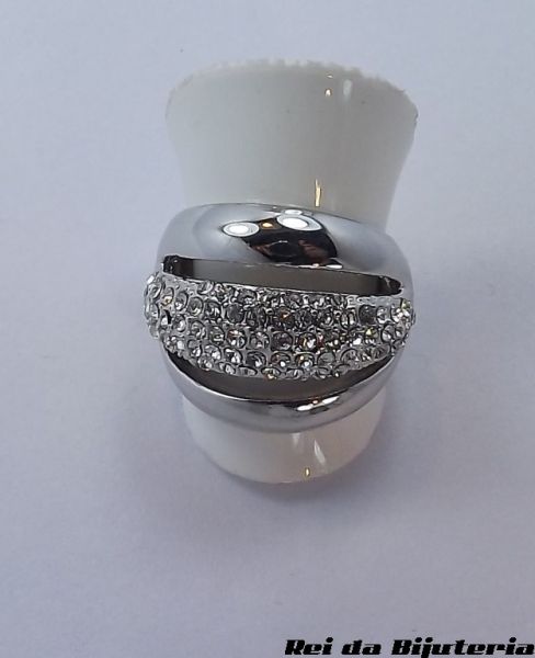 Anel de Strass Luxo - M4 -
