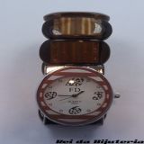 Pulseira Relogio Oval Listras