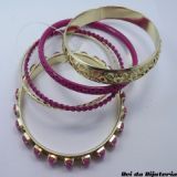 Conjunto de Pulseiras Color Super 5 Peças - M16 - (Cores Sor